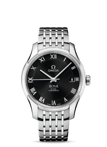 Omega De Ville Co-Axial 41 Stainless Steel / Black / Bracelet